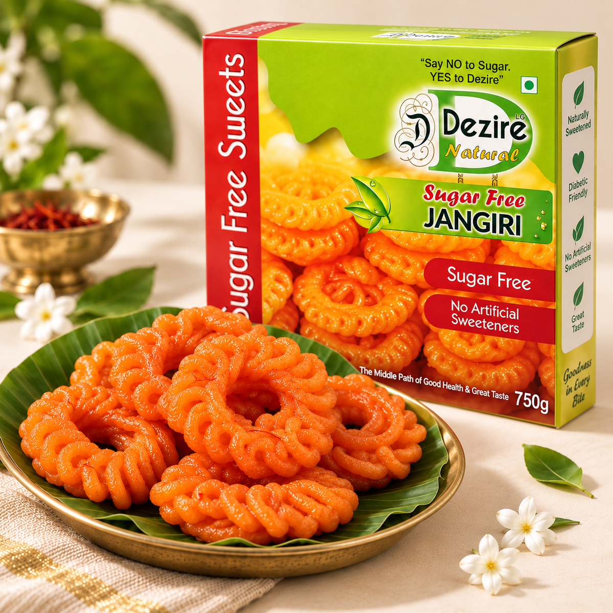 Sugar Free Jangiri - Imarti - 300g