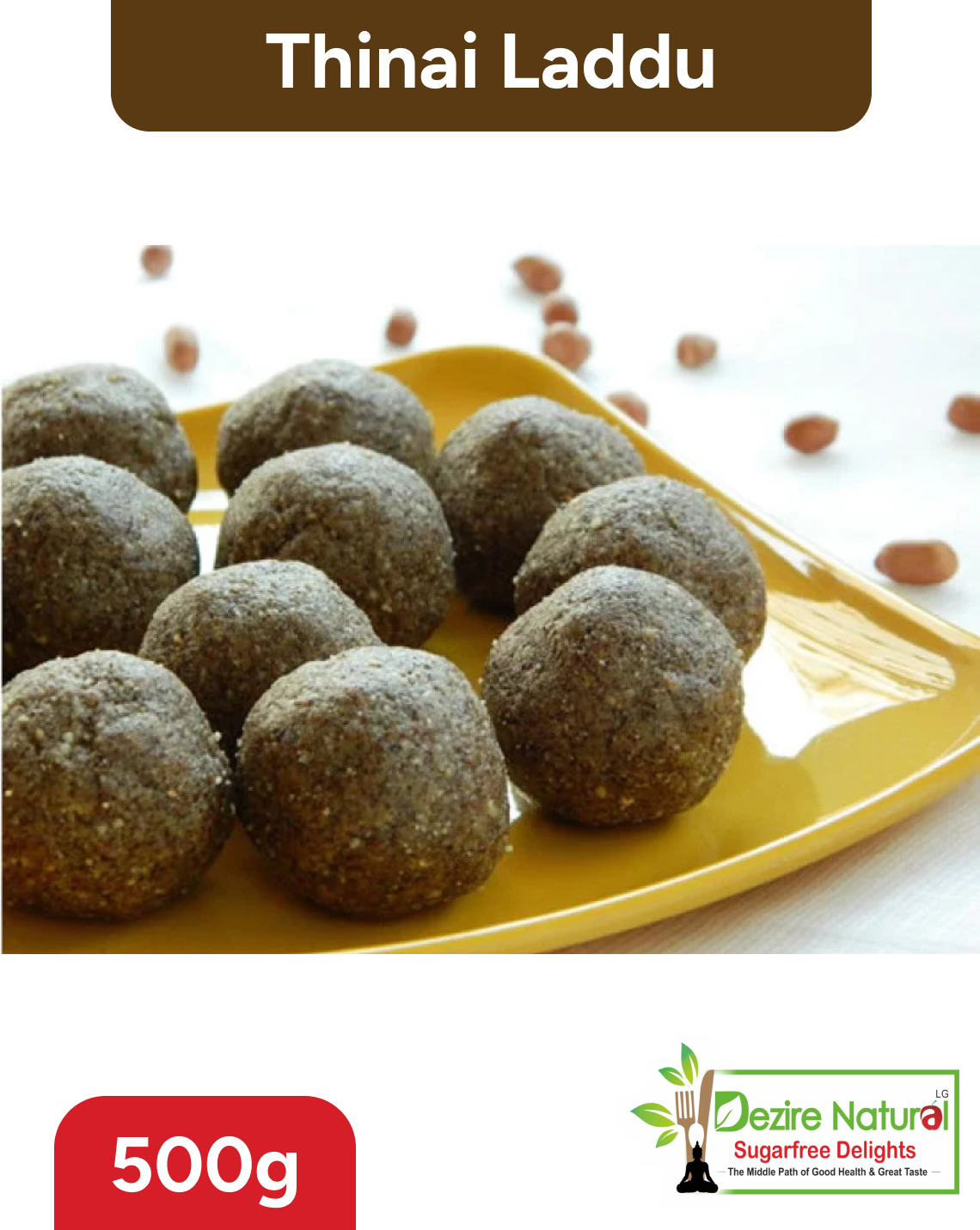 Sugar Free Thinai Laddu - Foxtail Millet