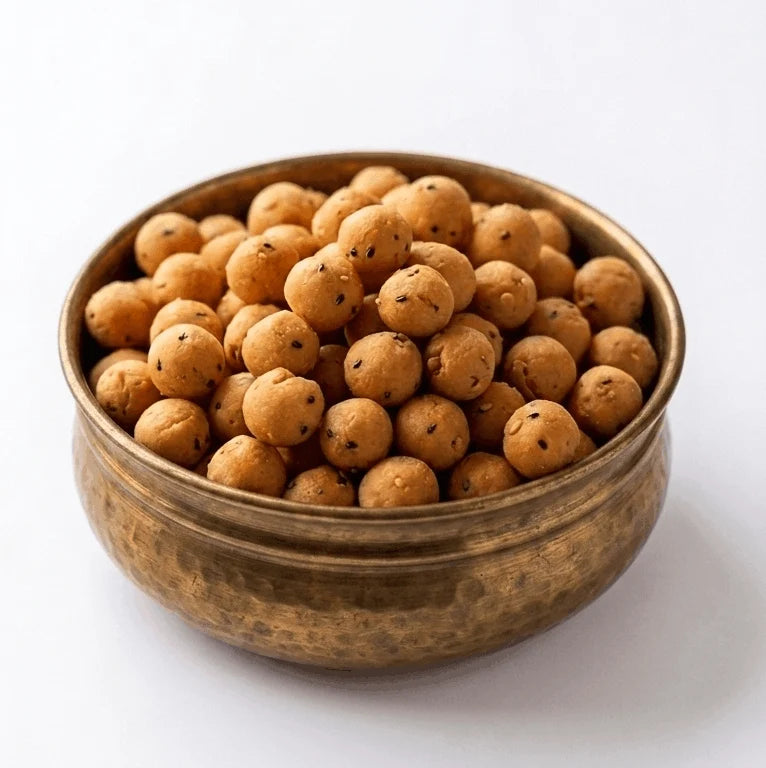 Baked Salt Cheedai – Healthy, Crunchy South Indian Snack - Janmashtami Special